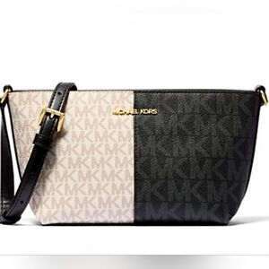 Michael Kors Jet Set Two-Tone Crossbody